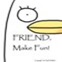 친구놀리기(freind make fun) logo