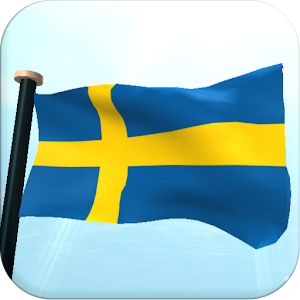 Sweden Flag 3D Live Wallpaper