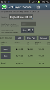 Debt Payoff Lite