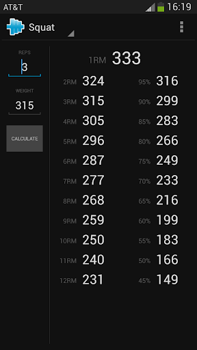 REPMAX Rep Calculator