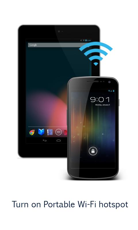 Smartphone Wifi Hotspot App