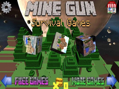 Mine Gun Craft Survival Games