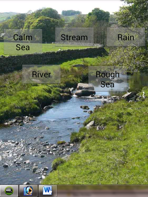 English Water Soundscape Screen 2
