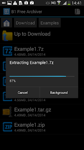 B1 Free Archiver zip rar unzip - screenshot thumbnail