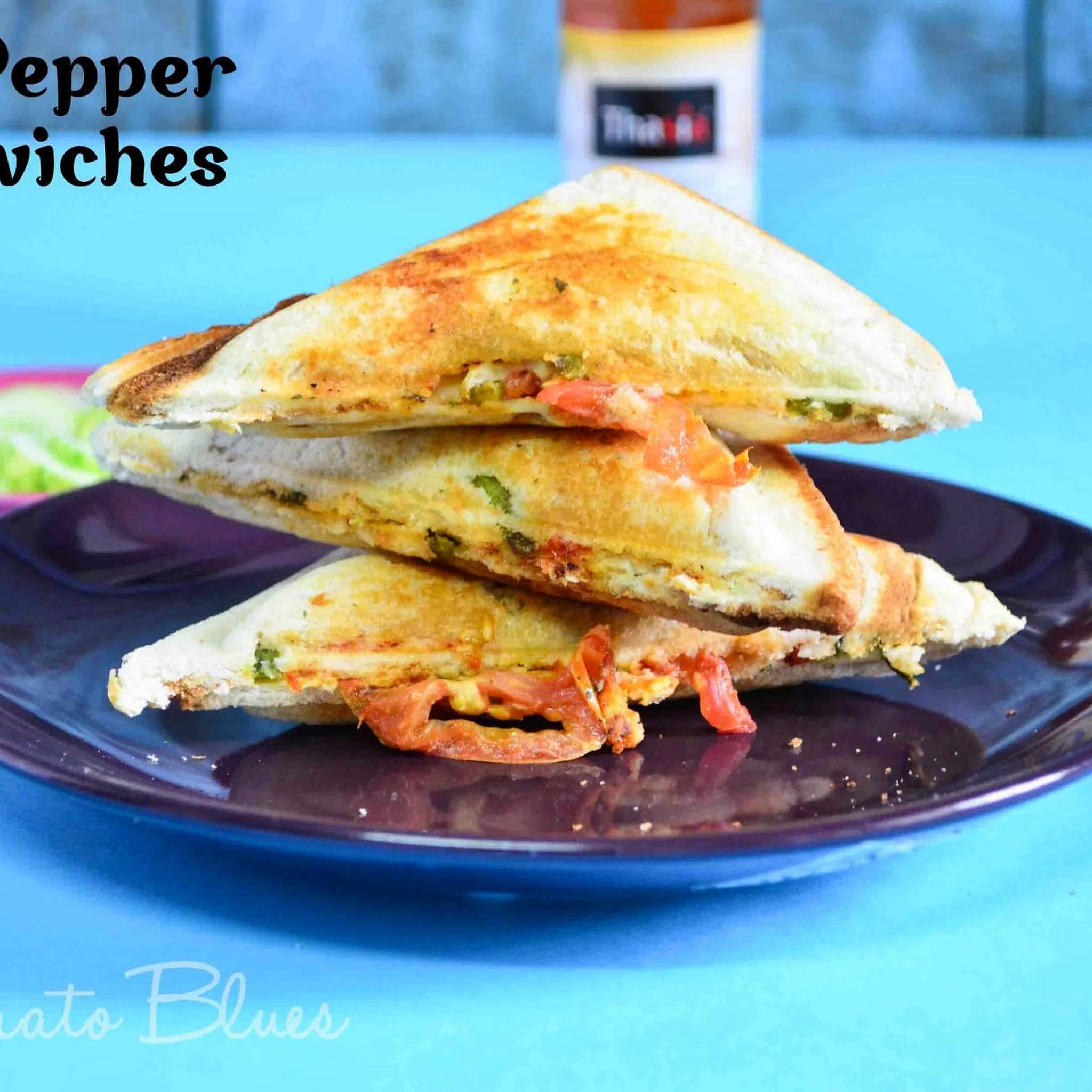 Indo Chinese  fright Pepper Sandwich Recipe| Sandwich Recipes
