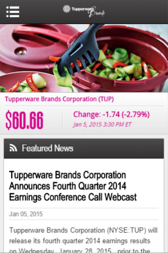 Tupperware IR