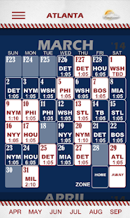 Free Download Baseball Pocket Sked - Braves APK for Android