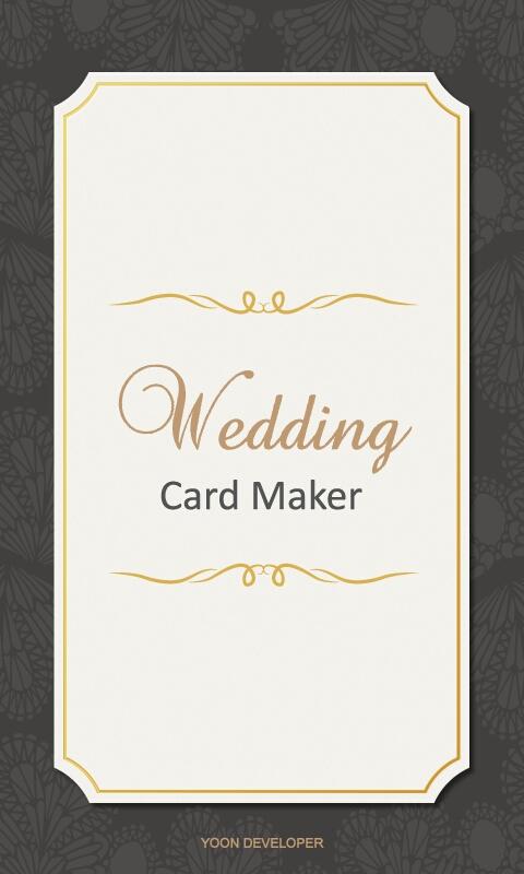Wedding card online creation