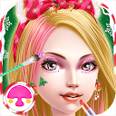 Christmas Girl Makeup mobile app icon