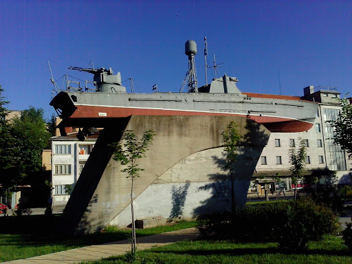 Boat monument
