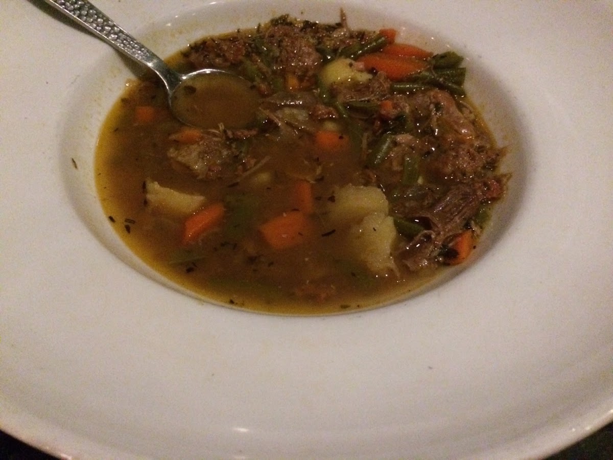 Curry lamb stew! Gluten free