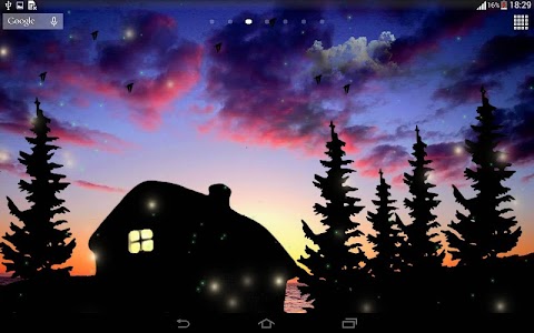 Fireflies Live Wallpaper screenshot 0