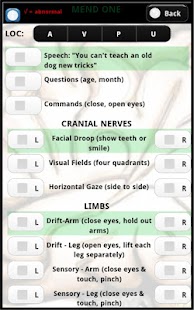 MEND EMS Screen 2