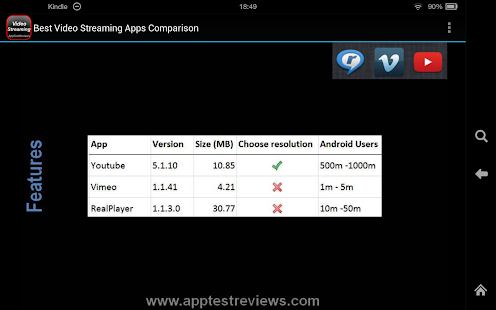 Best Free Video Streaming Apps Screenshots 1