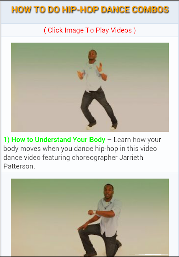 How to Do Hip-Hop Dance Combos
