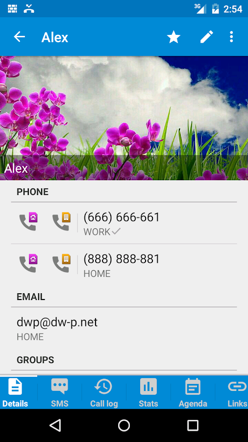    DW Contacts & Phone & Dialer- screenshot  