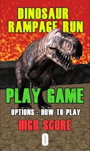 Dinosaur Rampage Runner