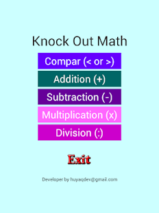 Knock Out Math