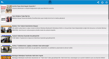 Haber Keyfi: Gazete Manşetleri APK ภาพหน้าจอ #11
