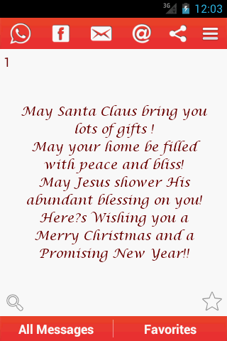 Christmas SMS Wishes 2015