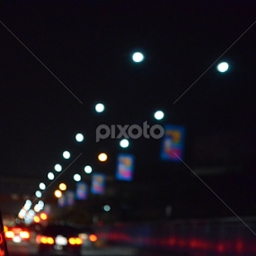 Night street by মিজান রহমান - City,  Street & Park Vistas