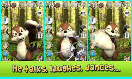 Talking James Squirrel AdFree poster 8
