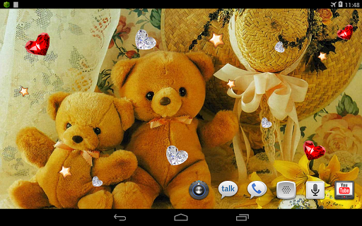 【免費個人化App】Valentine Bears live wallpaper-APP點子