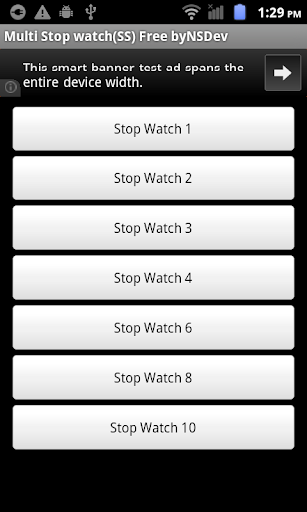 MultiStopWatchSS Free byNSDev