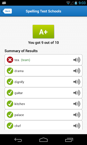 【免費教育App】Spelling Test Schools-APP點子