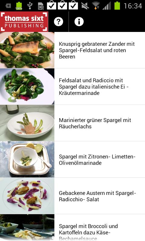 Spargel Rezepte Screen 2