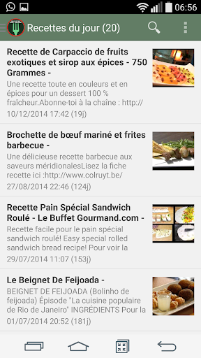 【免費生活App】Recettes du jour-APP點子