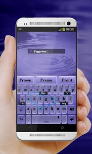 Blurry Purple TouchPal Theme Screenshots 8