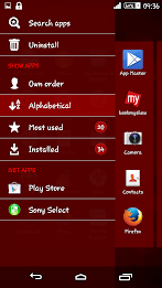 Texture Red Xperien Theme poster 4