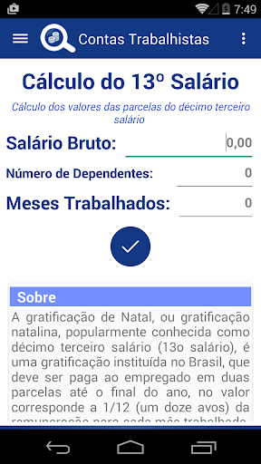 【免費財經App】Contas Trabalhistas-APP點子