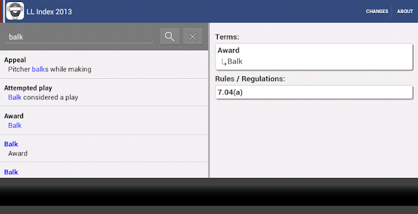 LLUmpires.com Rules Index 2013 Screenshots 5