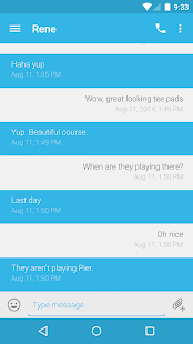 Download EvolveSMS Theme Stripes Holo APK for Android