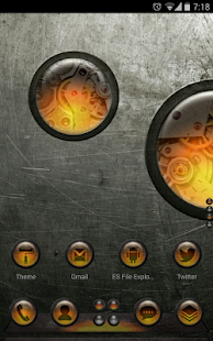 Next Launcher Theme SteampunkO - screenshot thumbnail