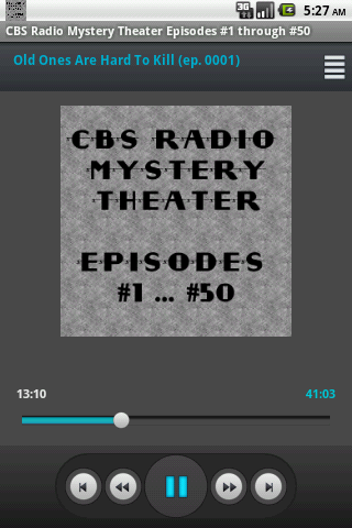 CBS Radio Mystery Theater V.01