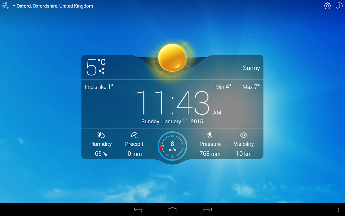 Weather Live Android Apps on Google Play