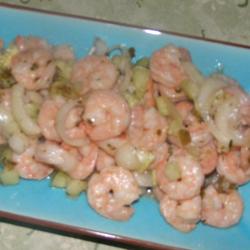 Best Cold Marinated Shrimp Recipe - Grilled Shrimp Skewers - Dinner at the Zoo / This is a wonderful summer side, or great appetizer!