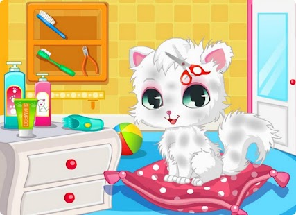 Pet Cat Spa And Salon Games HD Screenshots 4