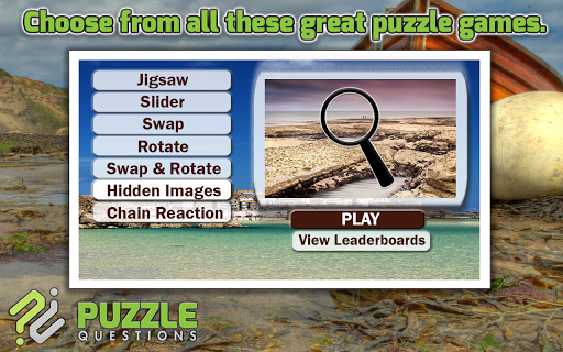 Lovely Seaside Puzzle Games