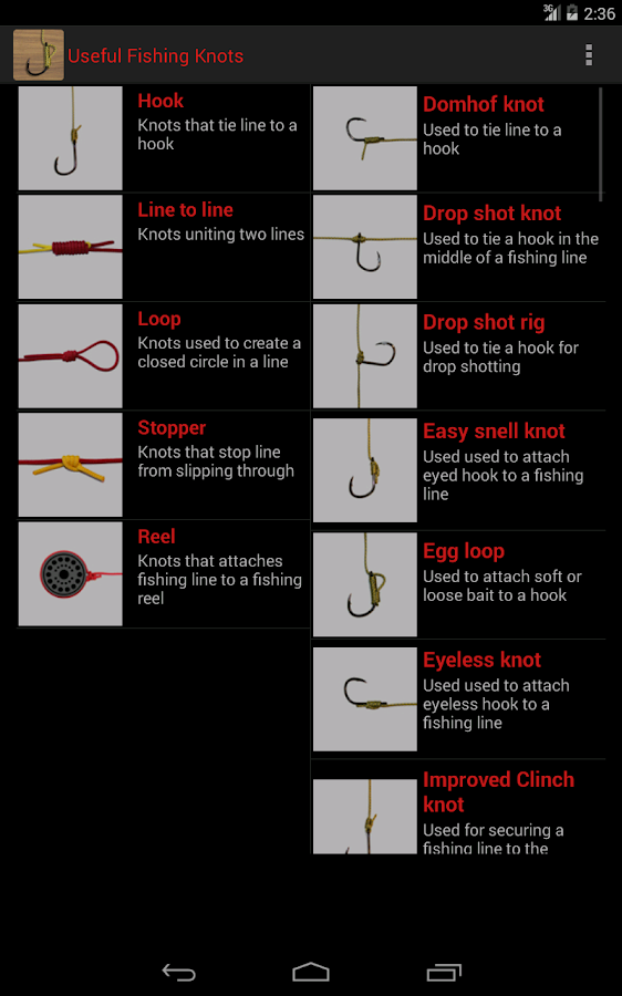 Useful Fishing Knots Android Apps on Google Play
