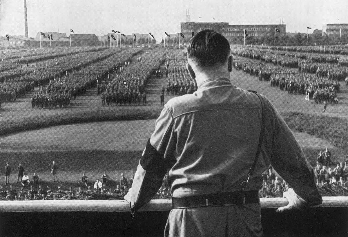 Hitler Reviews Troops