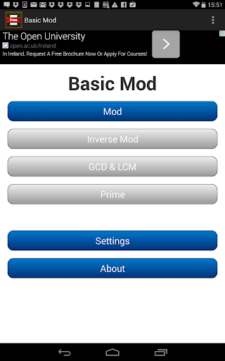 Basic Mod Calculator