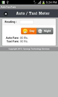 Auto Taxi Fare Screenshots 1