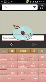 How to install GO Keyboard Love Coffee Theme patch 1.0 apk for android