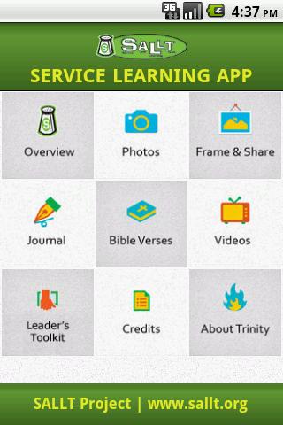 SALLT Service Learning App