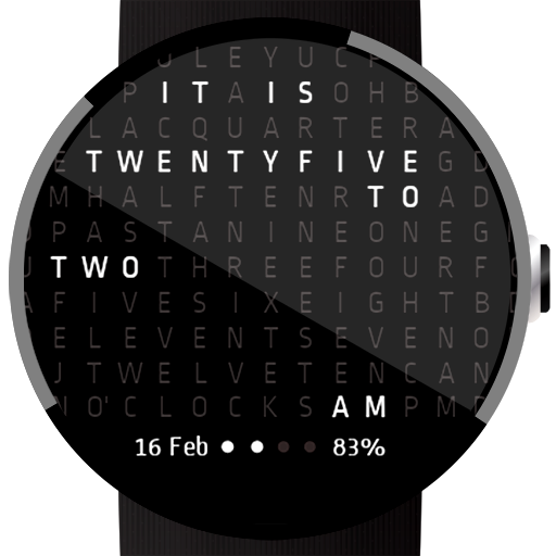 Time In Words Watch Face LOGO-APP點子