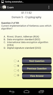 CISSP Evaluator Domain 5 Screenshots 5